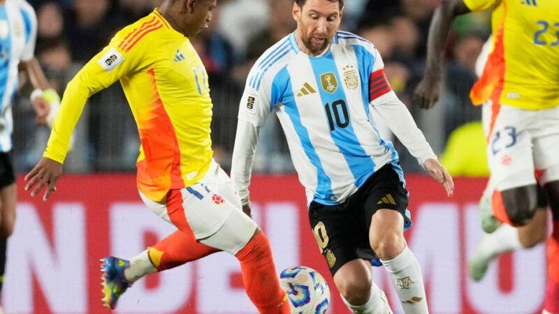 Fußball: Argentinien spielt in WM-Quali Unentschieden gegen Kolumbien