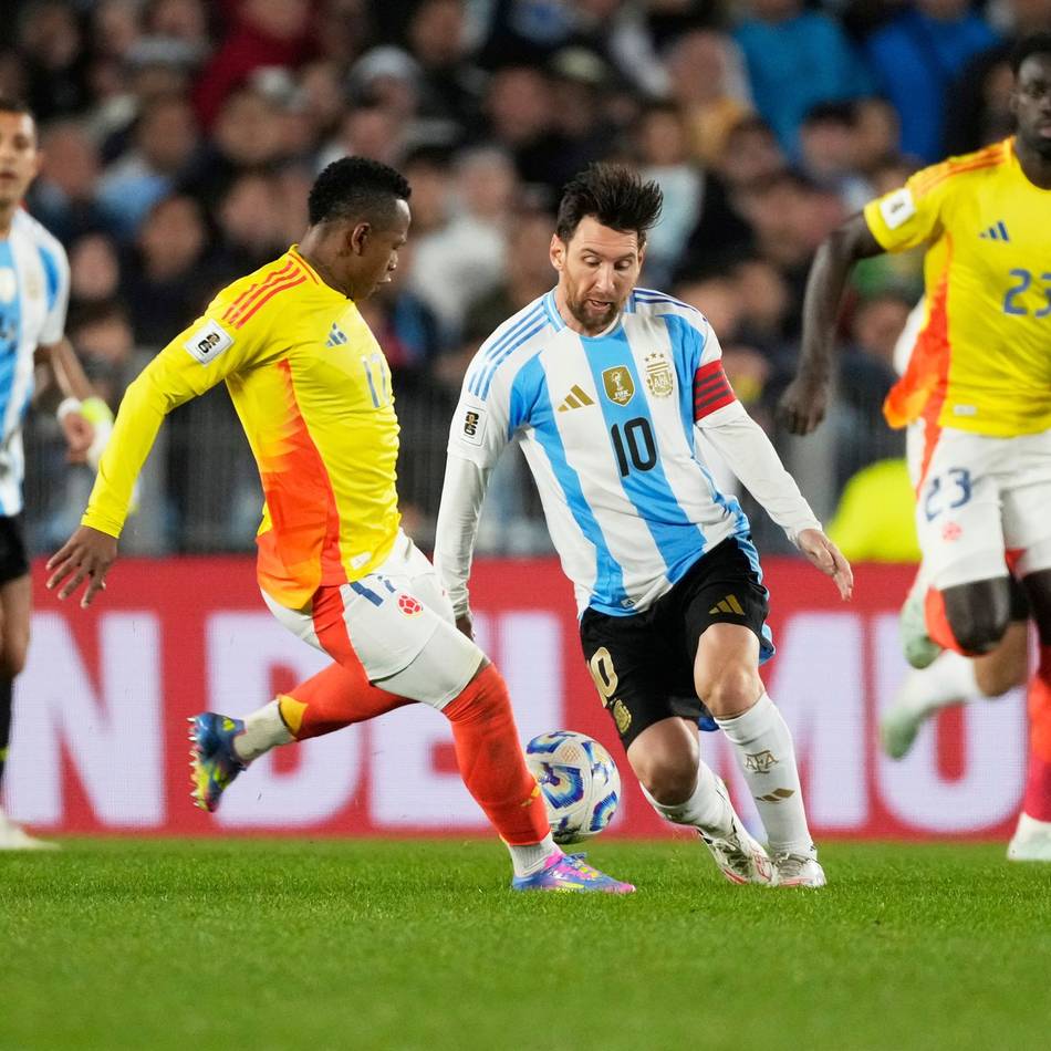 Fußball: Argentinien spielt in WM-Quali Unentschieden gegen Kolumbien