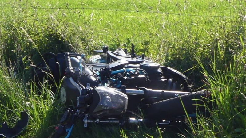 Unfall auf K 13 mit Hückeswagener: Zusammenstoß nach Überholvorgang – Rettungshubschrauber für Bikerin (19)