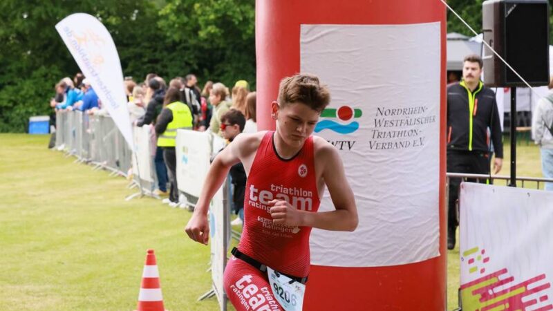 Triathlon-Talent Nick Frohnert: „Dreimal an die Grenze gehen – genau mein Ding“