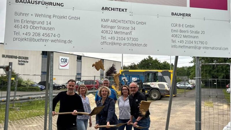 Neue Logistikhalle: Burberg-Eicker bekennt sich zu Mettmann