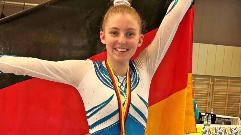 Starke Leistung in Leipzig: Turnerin Lina Remmers holt Bronze beim Deutschland-Cup