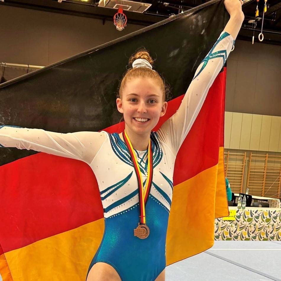 Starke Leistung in Leipzig: Turnerin Lina Remmers holt Bronze beim Deutschland-Cup