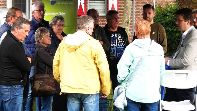 Zeit für Fragen, Anregungen und Kritik: Bürgermeister-Dialog in Schaag am 17. Juni
