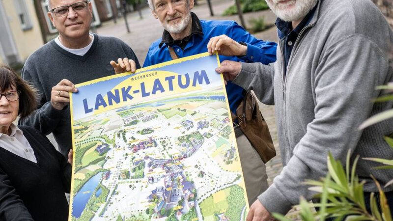 Kunst aus und für Meerbusch: Lank-Latum auf einem Poster entdecken