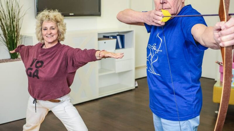 Neues Angebot in Kaarst: Was hat Yoga mit Bogenschießen zu tun?