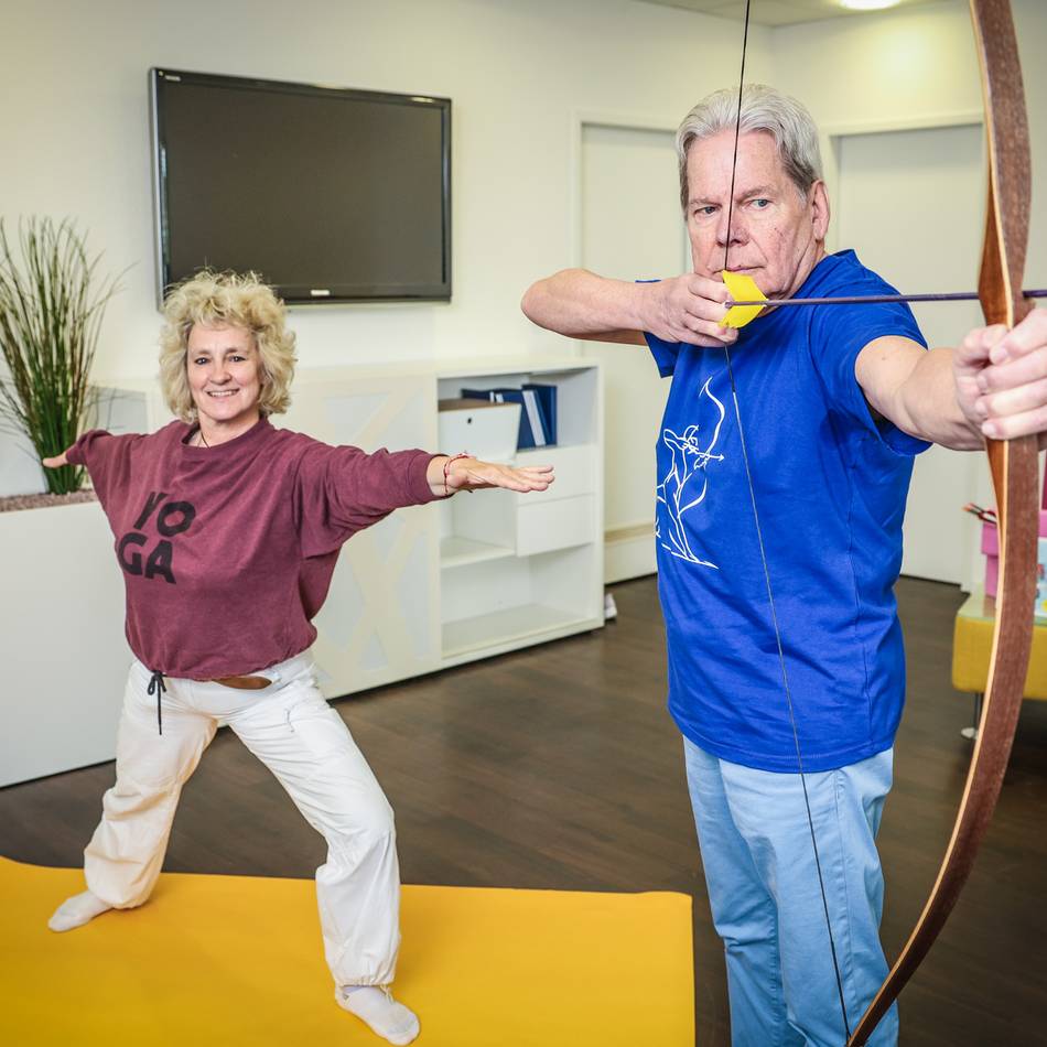 Neues Angebot in Kaarst: Was hat Yoga mit Bogenschießen zu tun?