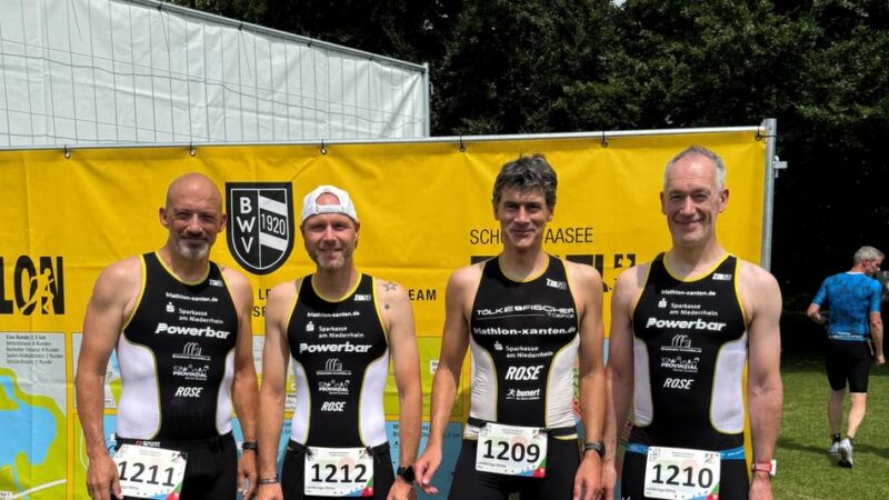 Am Sonntag in Kalkar: Xantener mischen beim DM-Triathlon mit