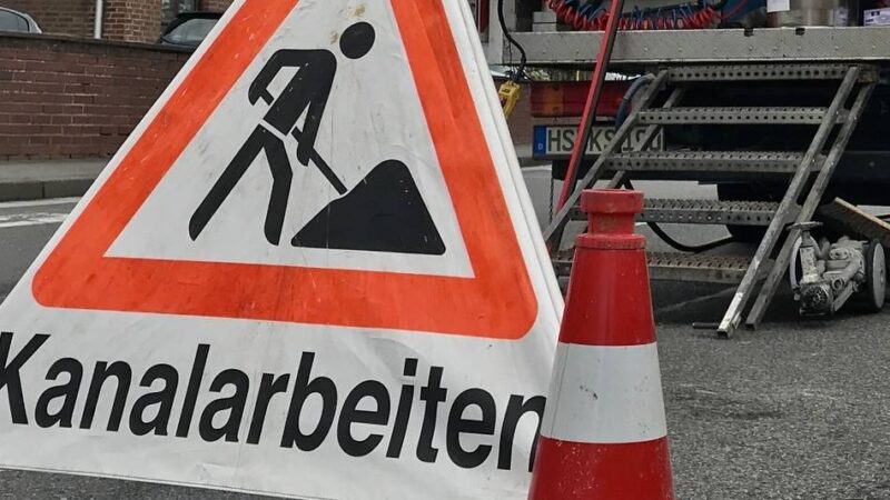 Hydraulische Überlastung in Schwalmtal: Kanalarbeiten in Amern