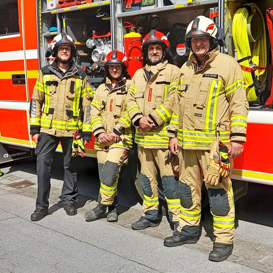 Freiwillige Feuerwehr: „Feuer und Flamme“ für Brandbekämpfung in Wülfrath