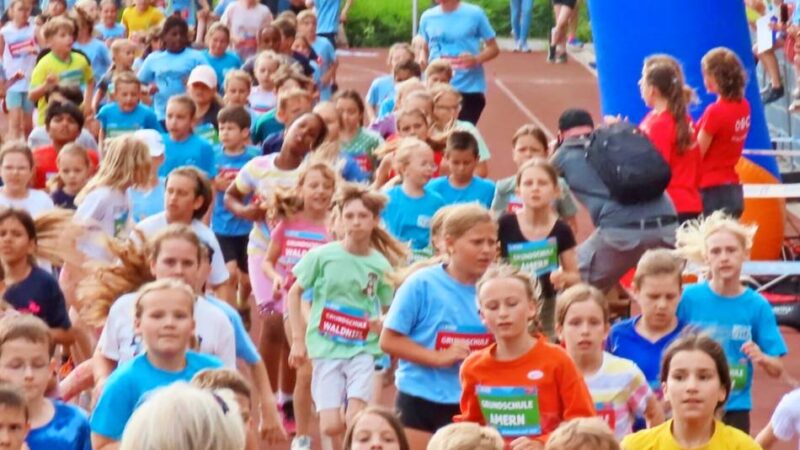 Kinder-Aktion zieht: Rekordbeteiligung beim Ernst-van-Aaken-Lauf in Waldniel