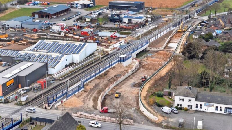 Betuwe Emmerich und Rees: Bahnstrecke bis 24. August gesperrt