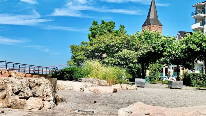 Emmerich: Wasserspiel kaputt – Keine Abkühlung im Glut-Sommer