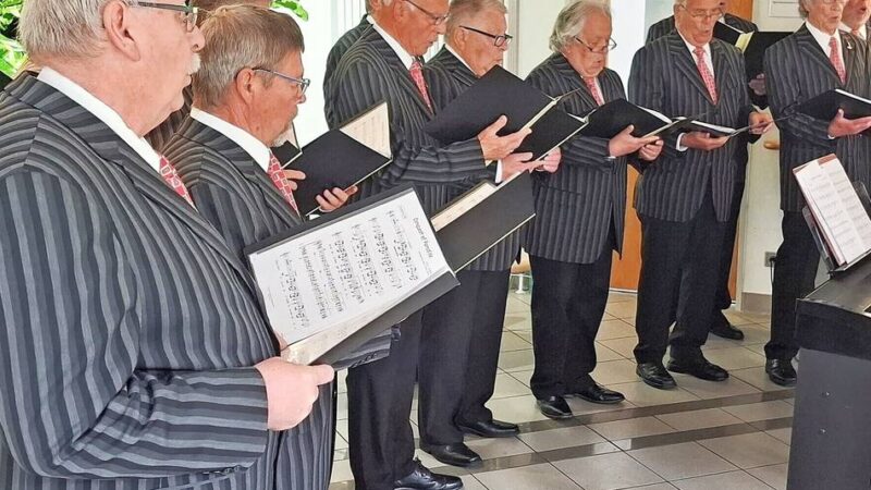 Traditionsreicher Reeser Männerchor: Schlussakkord für die „Harmonie“