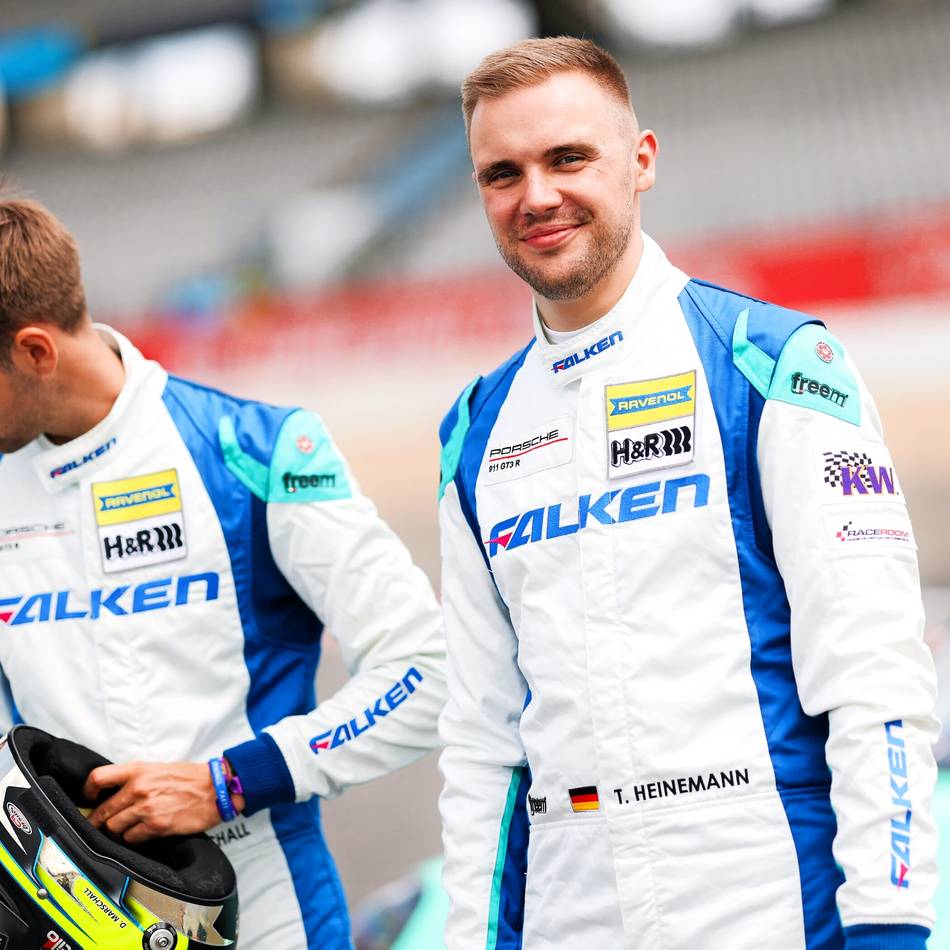 24 Stunden am Nürburgring: Tim Heinemann auf dem Weg zum Podiumsplatz gestoppt