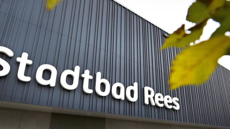 Hallenbad Rees: Arbeiten im Stadtbad kommen gut voran