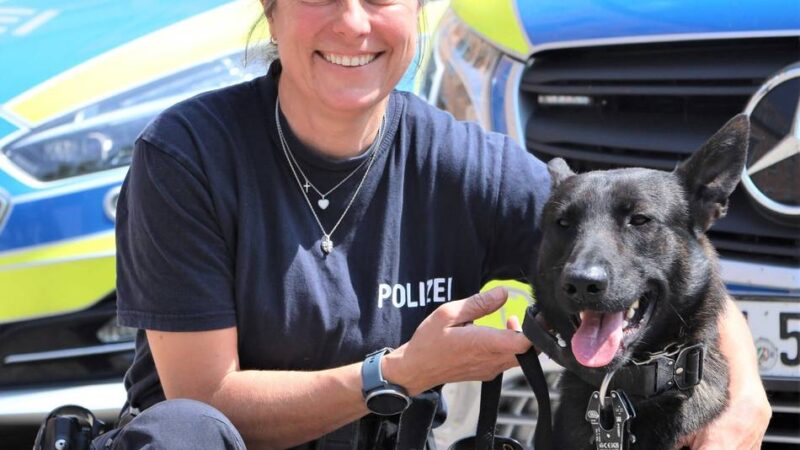 Tierische Verstärkung: Neuer Diensthund bei der Polizei in Viersen