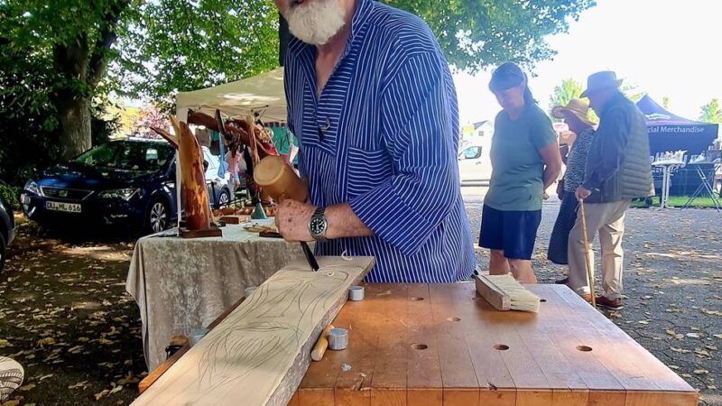 Am Sonntag, 15. Juni: Kunst- und Handwerkermarkt auf dem Ossenberger Dorfplatz