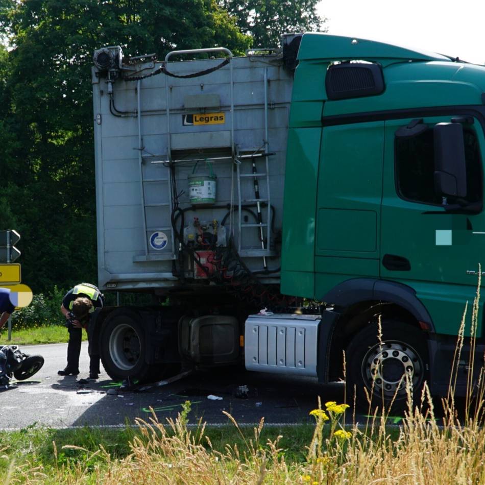 Unglück in Kaldenkirchen: Rollerfahrer bei Unfall tödlich verletzt