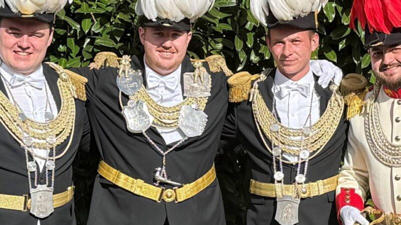 Vom 19. bis 22. Juni: St.-Petri-Schützenbruderschaft Boisheim 1622 feiert Schützenfest