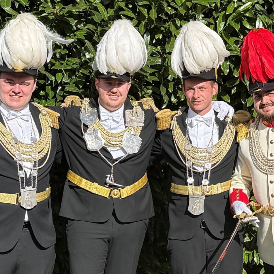 Vom 19. bis 22. Juni: St.-Petri-Schützenbruderschaft Boisheim 1622 feiert Schützenfest