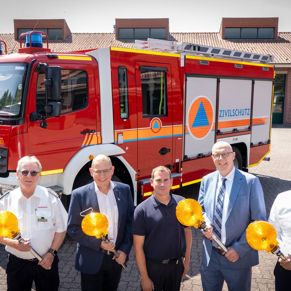 Freiwillige Feuerwehr Geldern: Neues Fahrzeug für den Katastrophen- und Zivilschutz