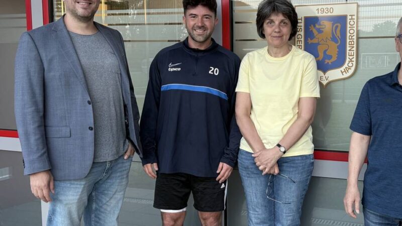 Sport in Dormagen: TuS Hackenbroich mit Vorstandsneuwahlen