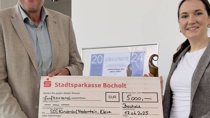 „Kinderdorf als Klimadorf“: Familienunternehmen unterstützt Kinderdorf mit Preisgeld