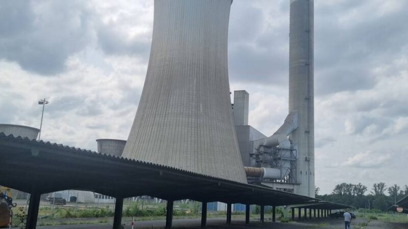 Braunkohletagebau im Rheinischen revier: Kraftwerk Frimmersdorf wird zurückgebaut