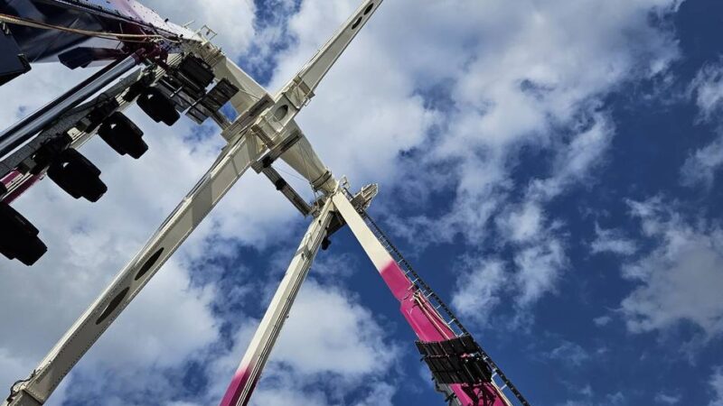 Rheinkirmes Düsseldorf 2025: Neues Karussell auf der Rheinkirmes – 66 Meter Höhe bei 140 km/h
