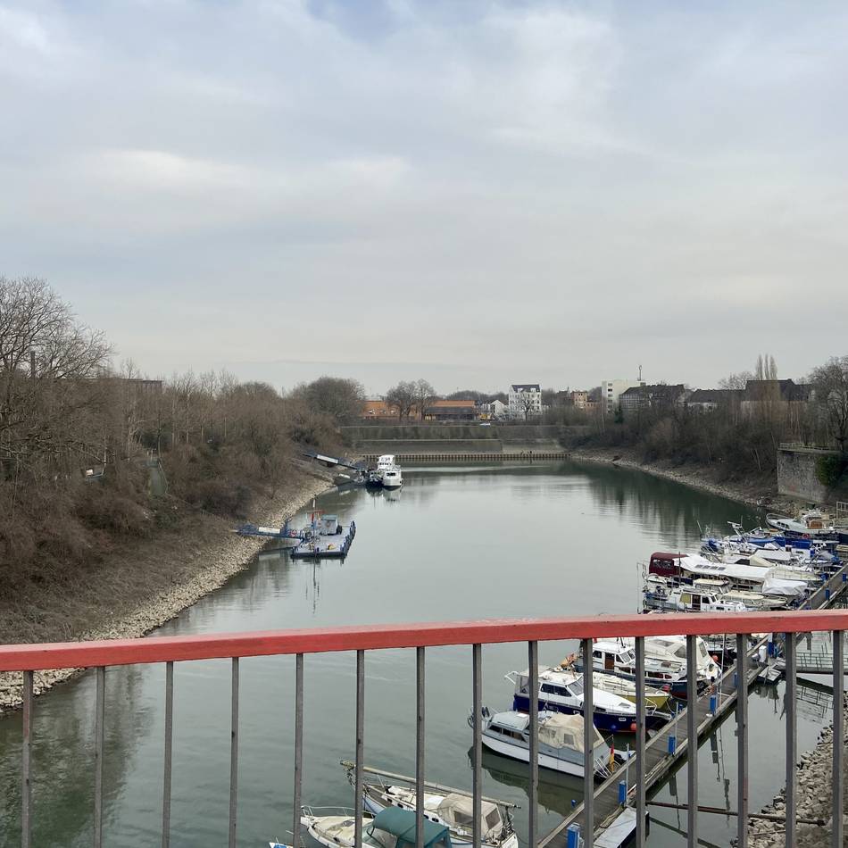 „Lost Place“ in Duisburg-Ruhrort: Grünfläche statt Bebauung – was macht die Squadriga Waterfront?