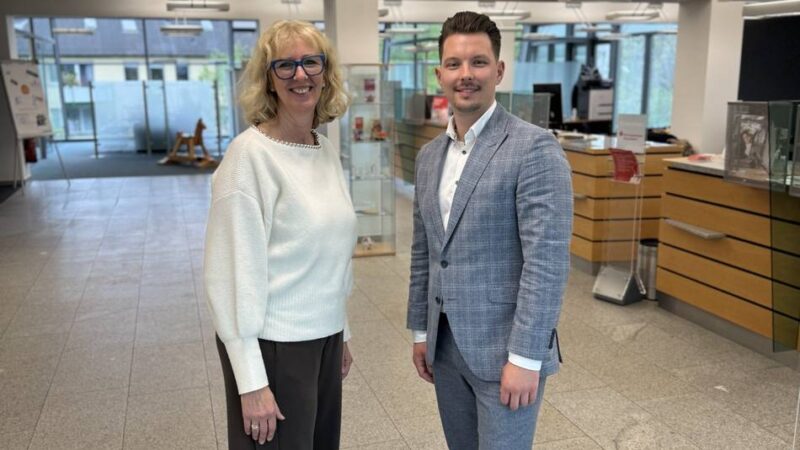 Beratungs-Center : Neues Führungsduo für Mettmanner Sparkassenfilialen