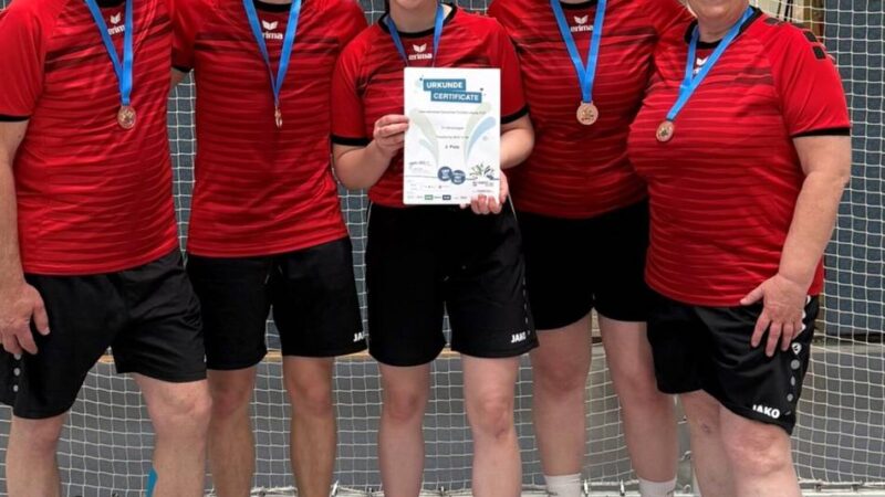 Hückeswagener Sportler: TVW-Prellballer erlebten tolle Tage beim Deutschen Turnfest