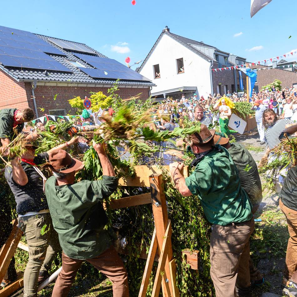 Schützenfest in Meerbusch: Lank-Latumer Schützen gehen auf die Barrikaden