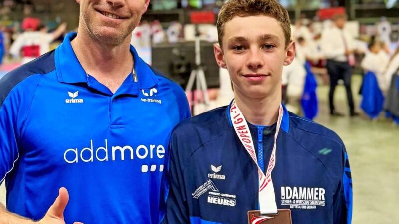 Erfolg für Taekwondo-Ass: Bronze für Roman Boxberger bei Austrian Open