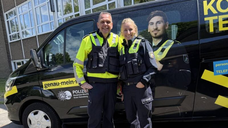 Wechsel bei der Kreispolizeibehörde Heinsberg: Julia Karzell ist ab sofort für Polizeinachwuchs zuständig