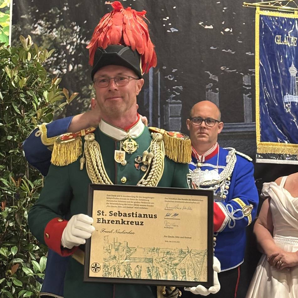Brauchtum in Meerbusch: Große Emotionen beim Lanker Schützenfest