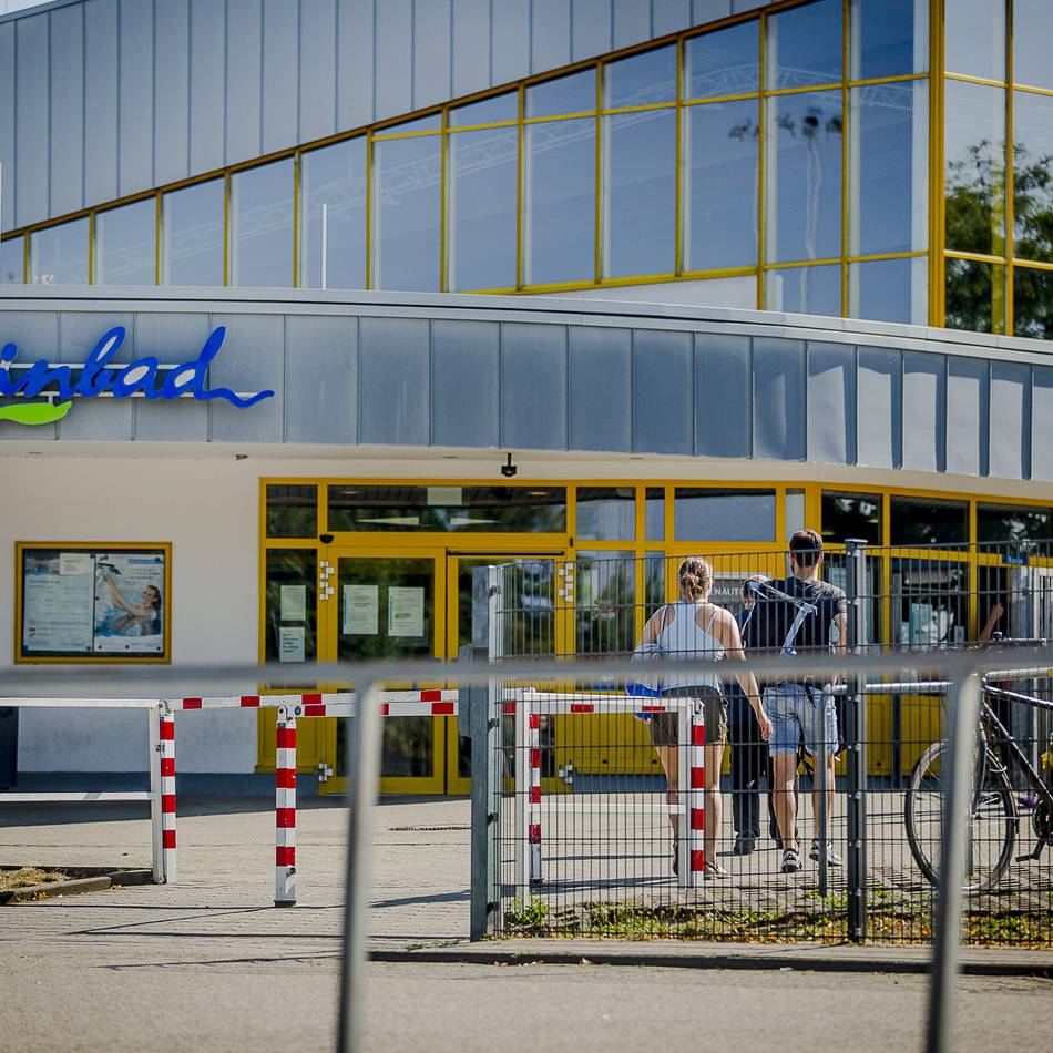 Schwimmen in Düsseldorf: Rheinbad startet in die Freibadsaison – wenn das Wetter stimmt