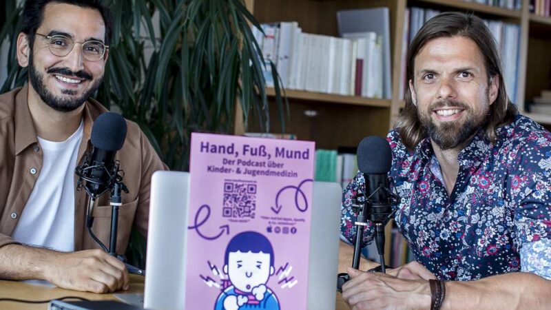 Podcaster von „Hand, Fuß, Mund“: Düsseldorfs bekannteste Kinderärzte gehen auf Tour – „wir sind voller Vorfreude und Aufregung“