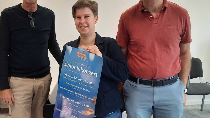 Nach einem Jahr Proben: Kreismusikschulen laden zu Sinfoniekonzerten nach Kleve und Geldern