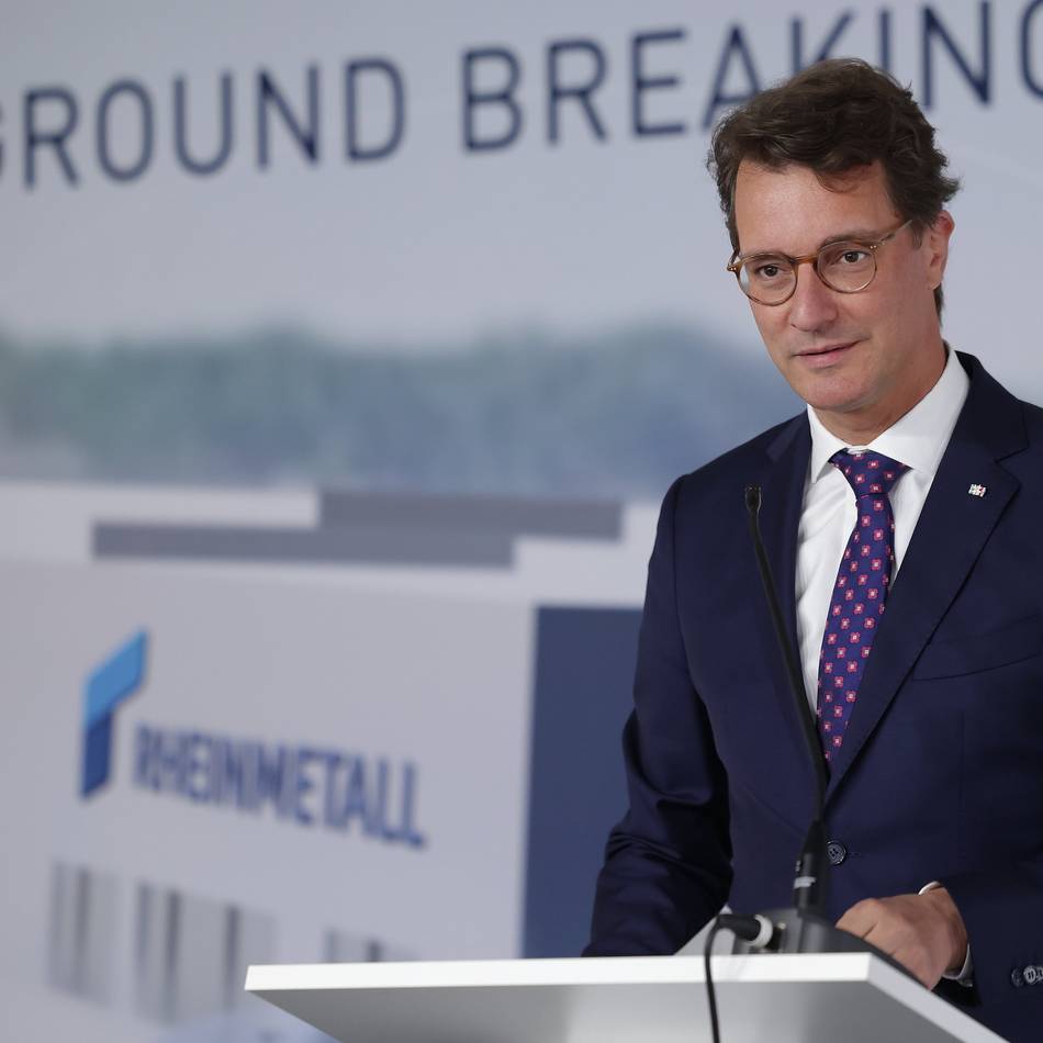 Großprojekt von Rheinmetall: Ministerpräsident kommt zum Produktionsstart der F-35-Kampfjet-Fabrik in Weeze