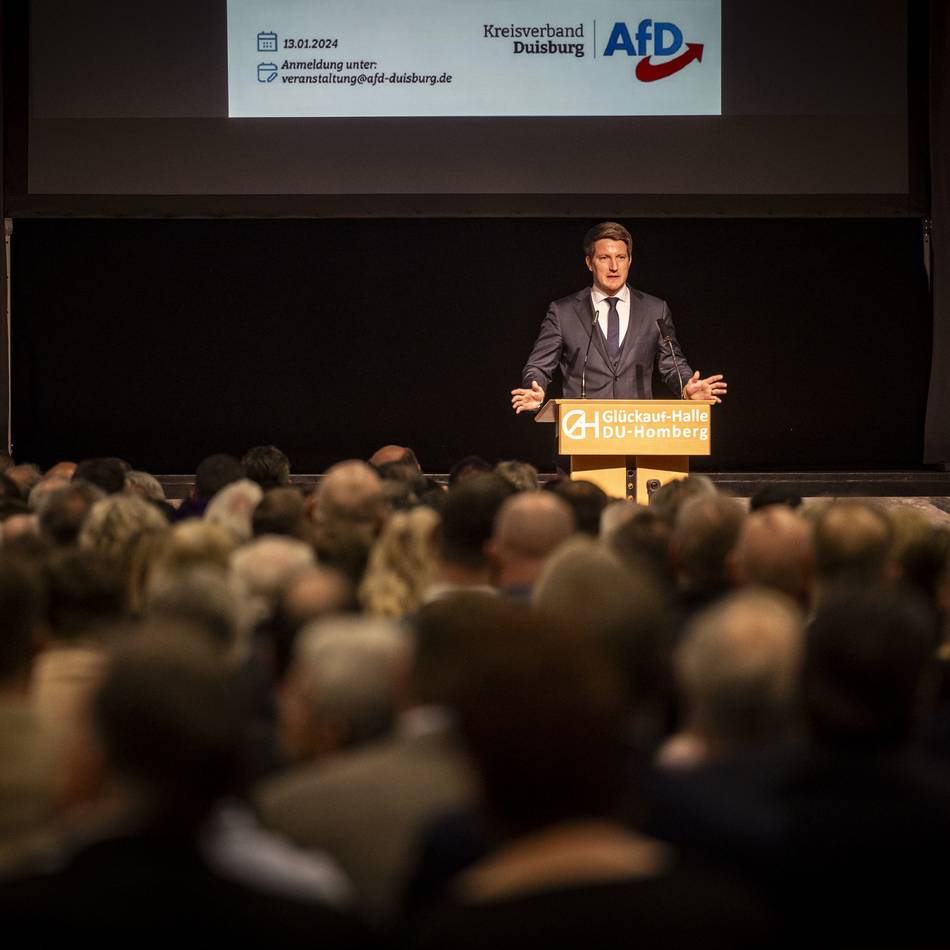 In der Rheinhausen-Halle: AfD-Duisburg lädt zu Wahl-Veranstaltung – Hunderte Demonstranten erwartet