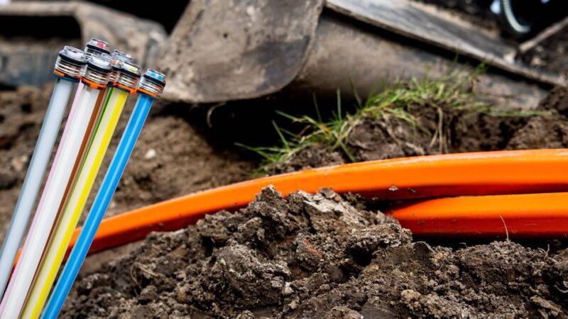Tiefbauarbeiten in Xanten-West: Deutsche Glasfaser startet mit Netz-Ausbau