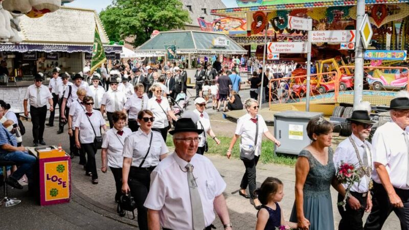 Fahrgeschäfte, Schützen, Freibier und mehr: Das bietet die Sommerkirmes Goch 2025