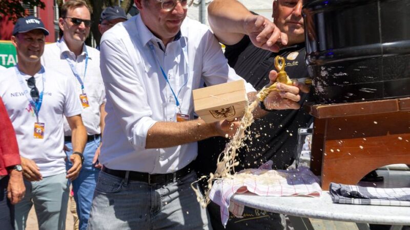 Großes Stadtfest in Erkelenz: Der Lambertusmarkt ist eröffnet