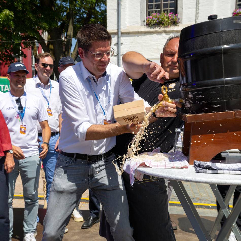 Großes Stadtfest in Erkelenz: Der Lambertusmarkt ist eröffnet