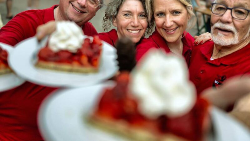 Erdbeerfest in Langenfeld-Richrath: Alles dreht sich um die roten Früchte