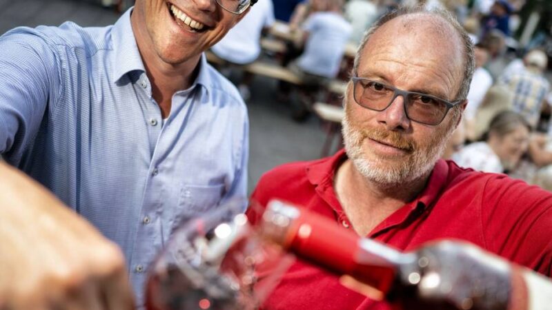 In Langenfeld: Die Hitze macht dem Schoppenfest zu schaffen
