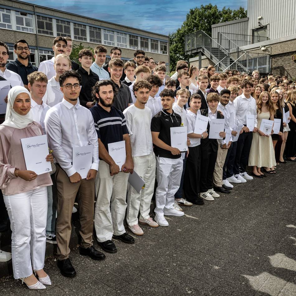 Monheim: Feierliche Abi-Entlassfeier am Otto-Hahn-Gymnasium