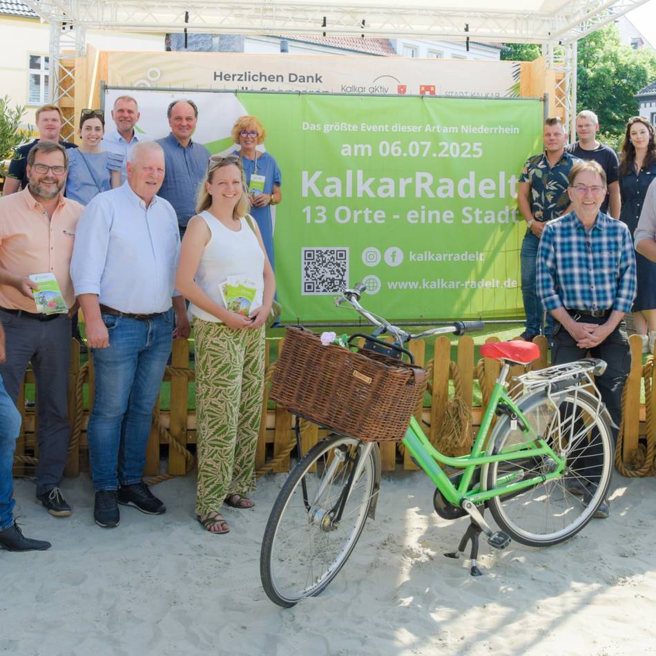 Aktionstag am 6. Juli: „Kalkar radelt“ geht in die nächste Runde
